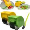 Parsley Chopper Roller Manual Scallion Cutter with 6 Stainless Steel Blade Detachable Herb Roller Mincer Vegetable Chopper Tools