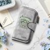 Gothic Skull Pattern Long Wallet Multi Card Slot Fashion Casual Portable Wallet For Daily Use