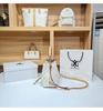 Women's Large Capacity Single Shoulder Bucket Bag with Inner Lining, Compartment Organizer, and Zippered Middle Section.