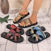 Women'S Casual Stylish Large Size Flat Sandals Women'S Fashionable Casual Flat Slippers
