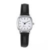 Vierkante Dames Eenvoudige Kleine Wijzerplaat Studentenhorloges Vintage Band Quartz Polshorloge