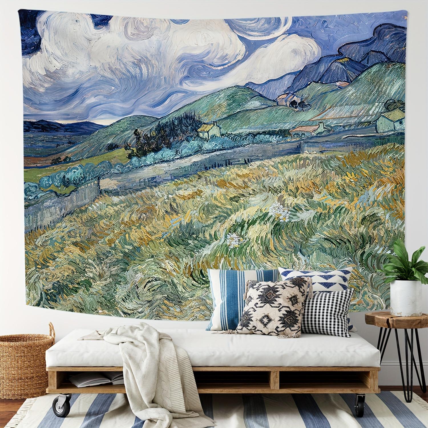 Futuristic Space Cityscape Wall Tapestry For Innovative Home Decor, Featuring A Stunning View Of A High-Tech Metropolis 100x150cm