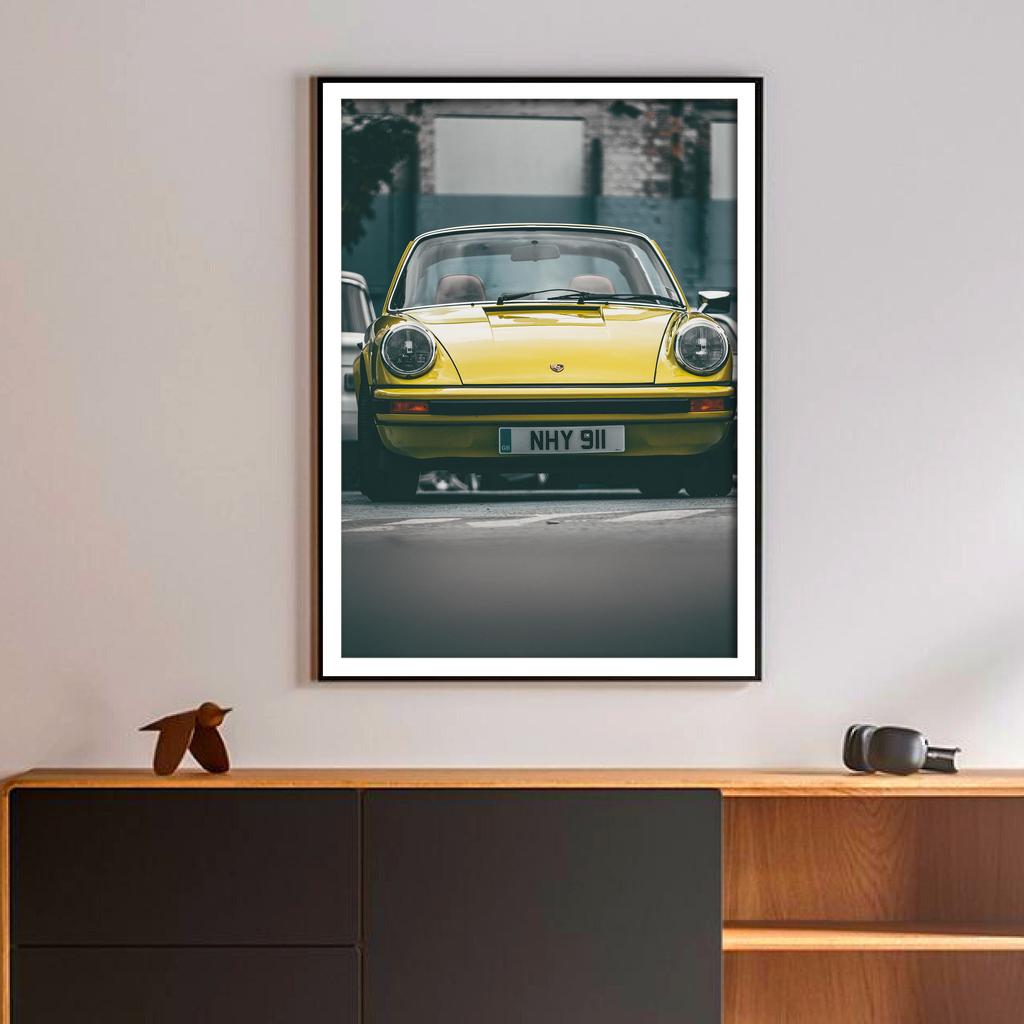 Classic Super Sports Car 911 Vintage Print Retro Posters Canvas Painting Art Home For Living Room Luxury Shop Wall Decor