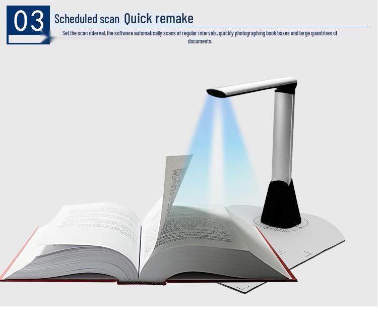 Hongding High-Resolution BK34500 Document Scanner & HD Video Capture Tool