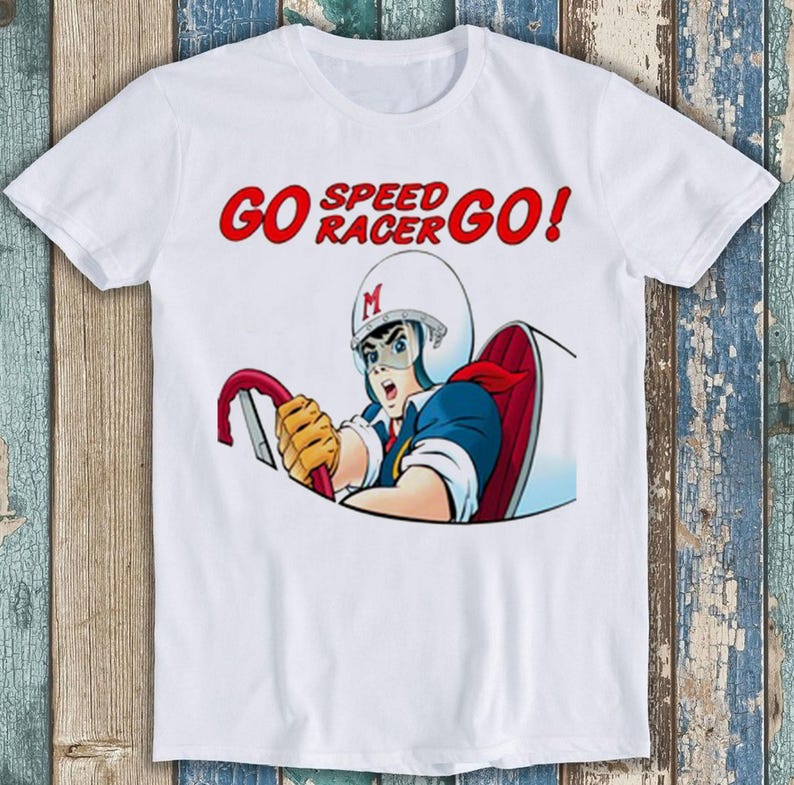Go Speed Racer T Shirt Retro Comic Anime Fresh Prince Cool Gift Tee T301 100