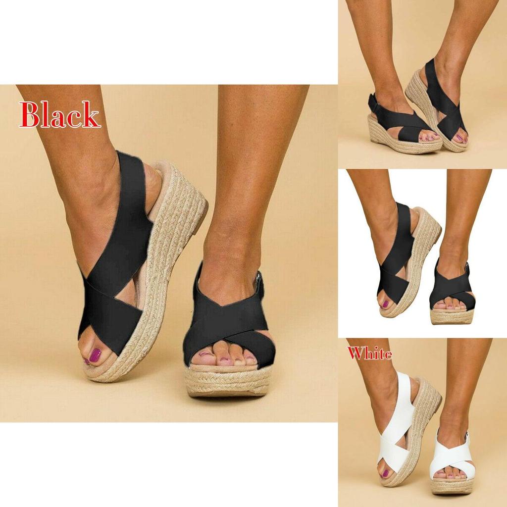 Elegant And Comfortable Women Summer Sandals Platforms Wedges For All-day Wear