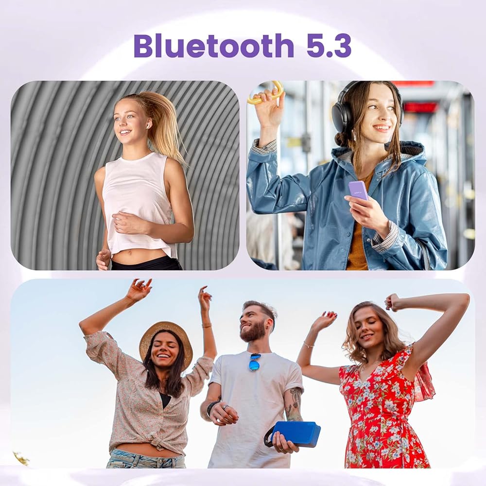 32GB AGPTEK MP3 Player Bluetooth 5.3 [Genuine Japanese Product, Domestically Certified] 2.4-inch Large Screen Music Player Direct Recording Built-in S