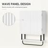 Bathroom Wall Cabinet Modern Space Saver Wall Mounted Cabinet Doors Storage White