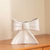 Creative Bow Vase Ornaments High-end Ceramic Hydroponic Flower Arrangement Living Room Office Vintage Vase Home Ornament Gifts