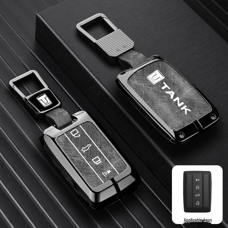 2024 Tank 300 Key Cover: Unisex Metal Shell with Buckle