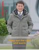 Men's 2024 Winter Hooded Down Jacket - Medium Length, Thick, and Warm for Middle-aged and Elderly