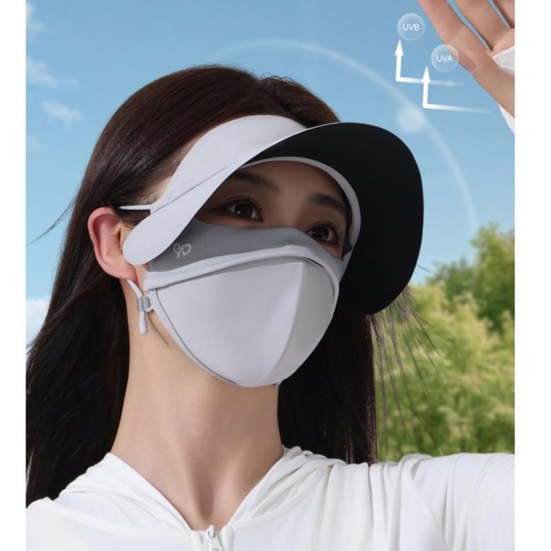 Unisex Mask Sun Protection Face Scarf For Women Ideal For Summer Outdoor Activities Neck Coverage