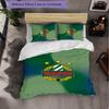 Rapid Wien FC Themed Bedding 3Pcs Duvet Cover Set Decorative Bed Linen For Teen Room Home Decoration