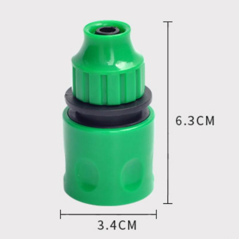 Pistol de apă pentru spălătorie auto de 3/8 inch Micro furtun de apă de grădină Racord rapid conector din plastic Montare furtun de apă Conector rapid