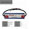 IP67 Outdoor Waterproof Constant Voltage Driver, 12V/24V, 60W-600W Power Supply with Full Potting