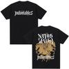 Rapper NATOS WAOR Tour 2025 Graphic T Shirt Men Women Vintage High Quality Hip Hop Tshirts Cotton Oversized Tshirt Streetwear