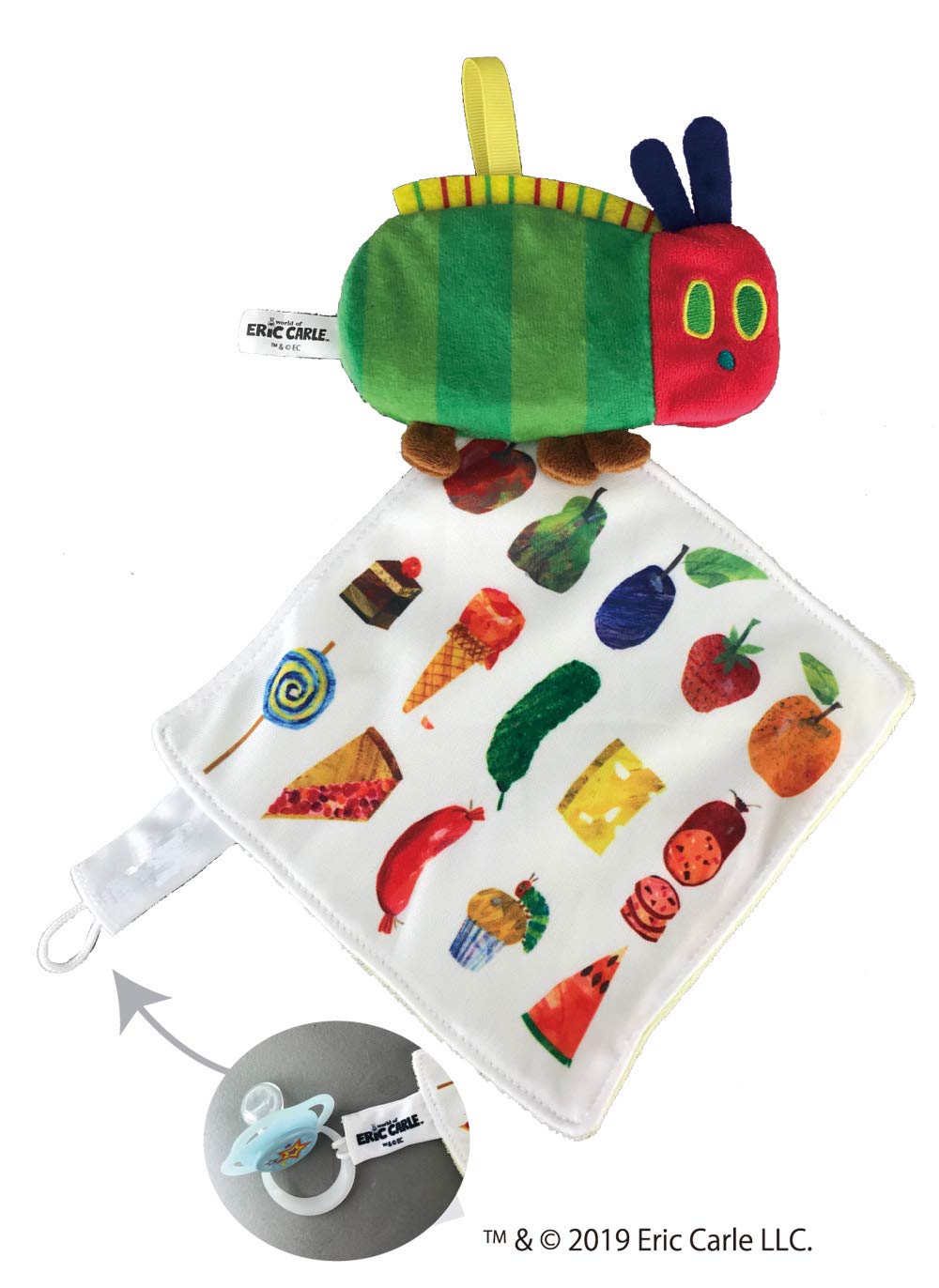 

Crinkle Mascot 3-Way (The Very Hungry Caterpillar) Stroller Accessories Iwaya 7427-1