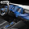 For Volkswagen Golf MK8 - Car Interior Center Console Transparent TPU Protective Film Anti-scratch  Film Accessories