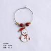 Christmas Glass Cup Identifier Santa Claus Hat Wine Glass Decor Ornaments Christmas Decorations Navidad Noel New Year 2026