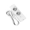 In-desk Embedded Power Socket Unit Flush Furniture Power Outlet with USB Ports for Office Workstation Kitchen Countertop Hotel