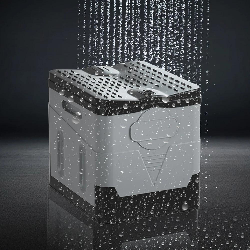 Kuchenka Turystyczna Wiadro na Śmieci Kosz na Śmieci Duża Nośność Kosz na Śmieci Podróżny Zewnętrzny Kemping Składana Toaleta na Wycieczkę Awaryjna Samojezdna