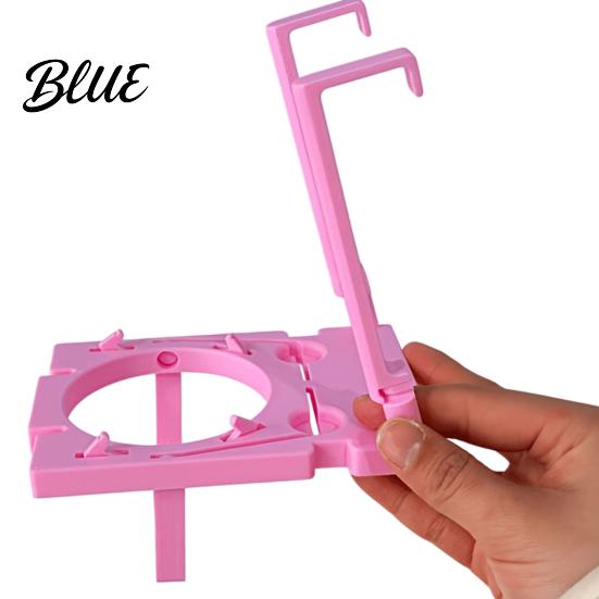 Car Interior Accessory Foldable Phone Printed for Cup Holder 3D Back Seat Dual Compartment Stand Tray Hanging Drink Caddy