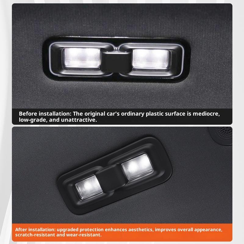 For Byd Leopard 5 Denza B5 Special Middle Row Reading Light Decorative Frame Leopard 5 Interior ModificationGood product