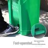 Commercial Outdoor Waste Bin with Foot Pedal