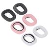 2pcs Replacement Ear Pads Professional Noise Insulation Breathable Cotton Linen Fabric Memory Foam S