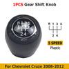 5/6 Speed Hand Speed Ball Gear Shift Knob Gaiter Boot Dustproof Cover For Chevrolet Chevy Cruze 2008 2009 2010-2012