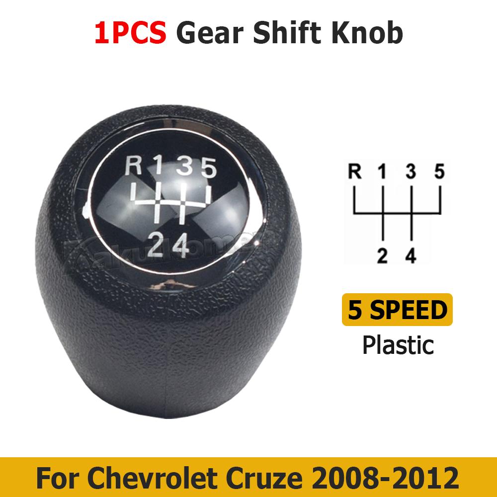 5/6 Speed Hand Speed Ball Gear Shift Knob Gaiter Boot Dustproof Cover For Chevrolet Chevy Cruze 2008 2009 2010-2012