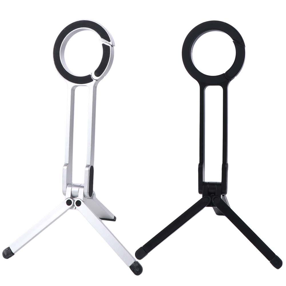 Adjustable Phone Tripod Carabiner Foldable Phone Handle Holder  Travel Photography