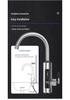 Stainless Steel Electric Instant Hot Water Faucet with Digital Temperature Display for Dual Cold/Hot Use