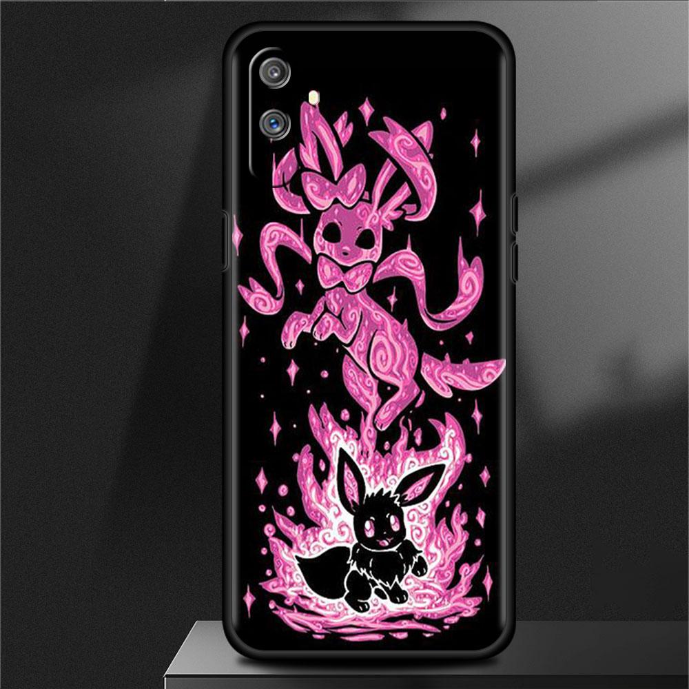 Etui na Realme 8 C21y GT Neo 2 3 8i C21 7 C11 6 C12 C35 C3 GT 9 Pro C12 Master Funda Pokrowiec na telefon Pokemon Pikachu Cool