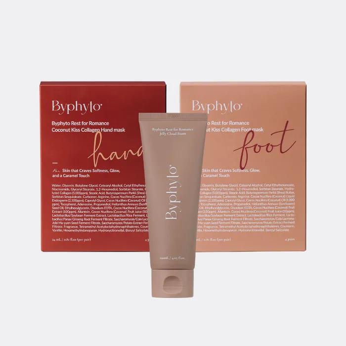 [Byphyto] Byphyto Daily Home Care 3-Piece Set (Foam Cleanser + Hand Pack + Foot Pack)