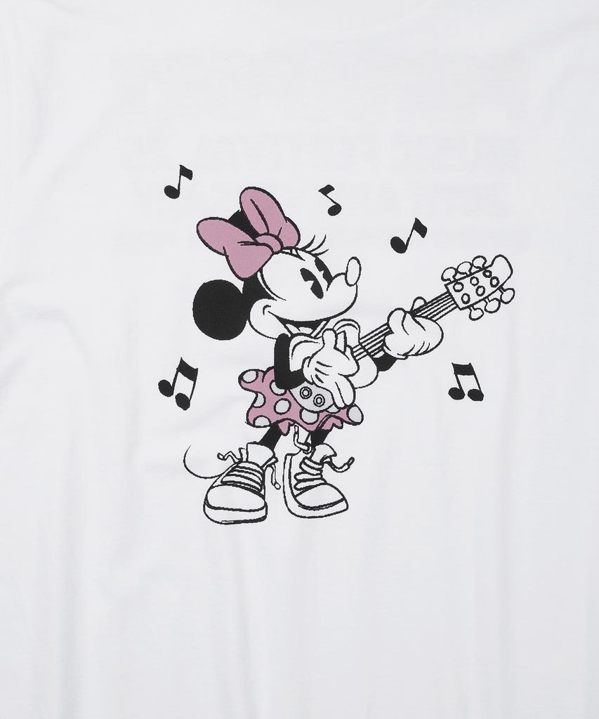 DISCUS ATHLETIC 2025 Pentaport Minnie Mouse T-Shirt White