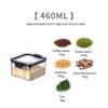 Clear Food Storage Box Refrigerator Food Storage Container With Lid Plastic Kitchen  Pantry Organization Canisters Organizer
