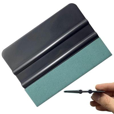 Car Film Scraper Car Soft Scraper Tinting Tools Car Glass Protective Film Wrapping Installation Anti-Scratch Coating Scraper For