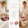 Exquisite Self Rinsing Fruit Colander Drain Holes Ceramic Washing Strainer  Small Produce
