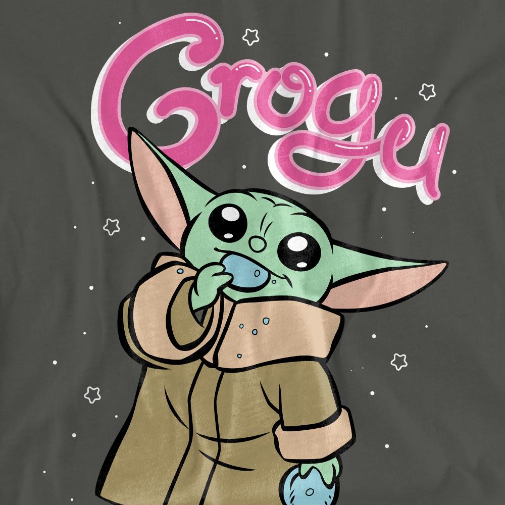 Star Wars The Mandalorian Womens/Ladies Grogu Bubble T-Shirt