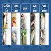 12Pcs/Pack High Carbon Steel Red Fishing Hook Anti Slip Fishing Tackle Automatic Flip Fishhook  Carp