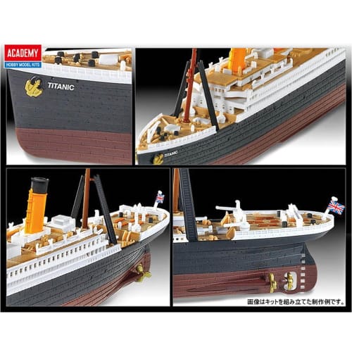 Academy 1/1000 Britský RMS Titanic Předbarvená plastová stavebnice 14217