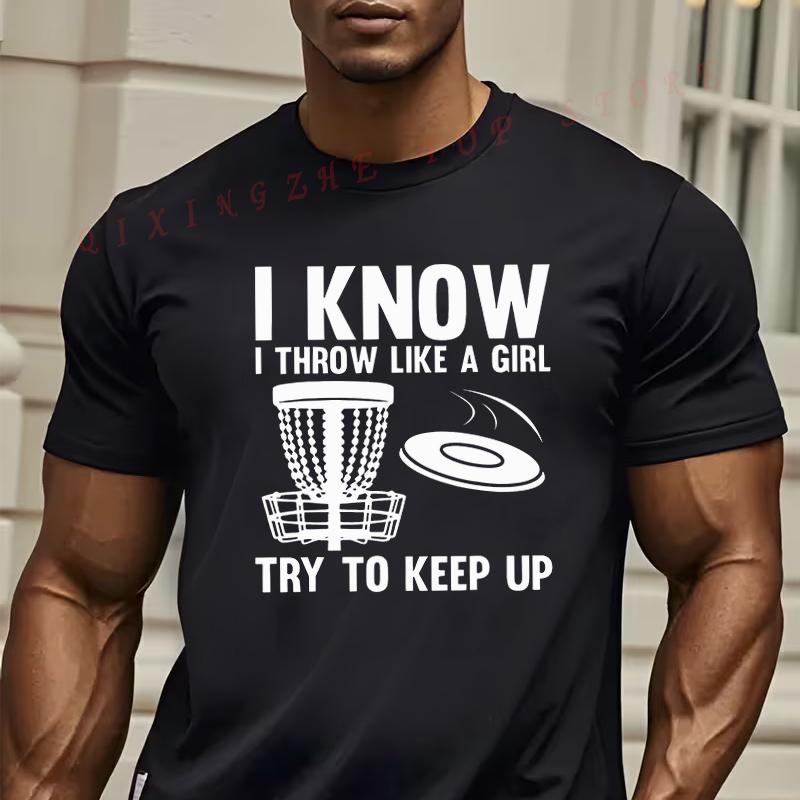 Cool Disc Design Women Girls Disc Player TShirt Fit Casual Shirt for Everyday Weekend WearMachine Washable Soft Everyday Top S