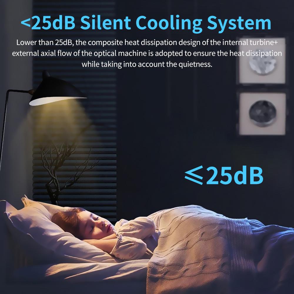 HY300MAX Portable HD Gaming Projector with Controller