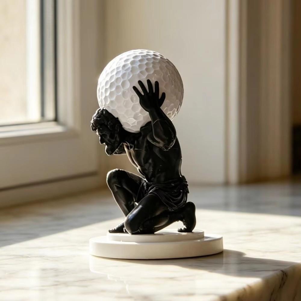 Creative Golf Ball Display Stand Funny Decorative Ball Bracket Single Ball Rack Golf Enthusiasts
