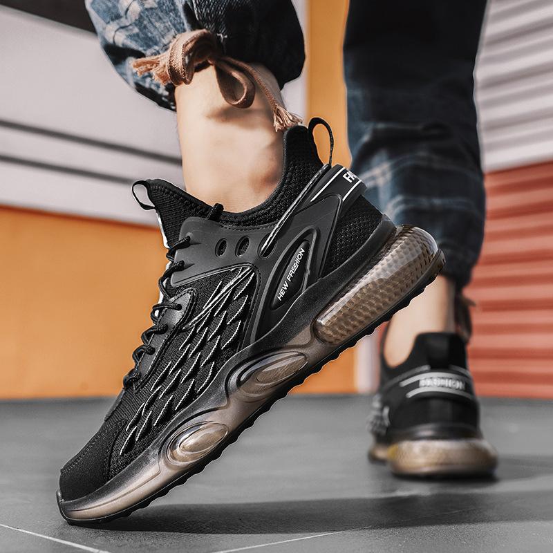 Men's Running Shoes Fashion Sports Comfortable Breathable Mesh Sneakers Lightweight Training Shoes