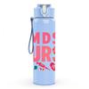 1PC Bold MDS Nurse Red Text 750ml Color Plastic Sports Water Bottle Leakproof Flip Straw Lid Suitable for Sports Office Home Use