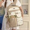Schoolbag Japanese ins college style fresh and sweet schoolbag female high value junior high school students lightweight large capacity backpack