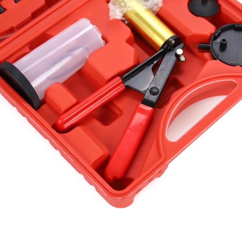 Brake Bleeder Tester Kit Car Motorbike Handhelds Vacuum Pump Bleeding Tool