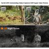 4MP 4G SIM Solar Hunting Trail PIR Motion Detection Large Capacity Battery Outdoor Night Vision Wildlife Camera